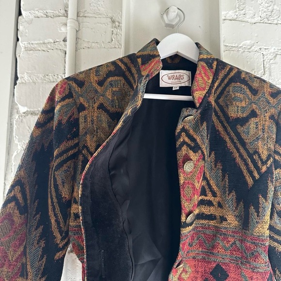 Vintage Western Wraps Southwestern Jacket - Picture 8 of 8